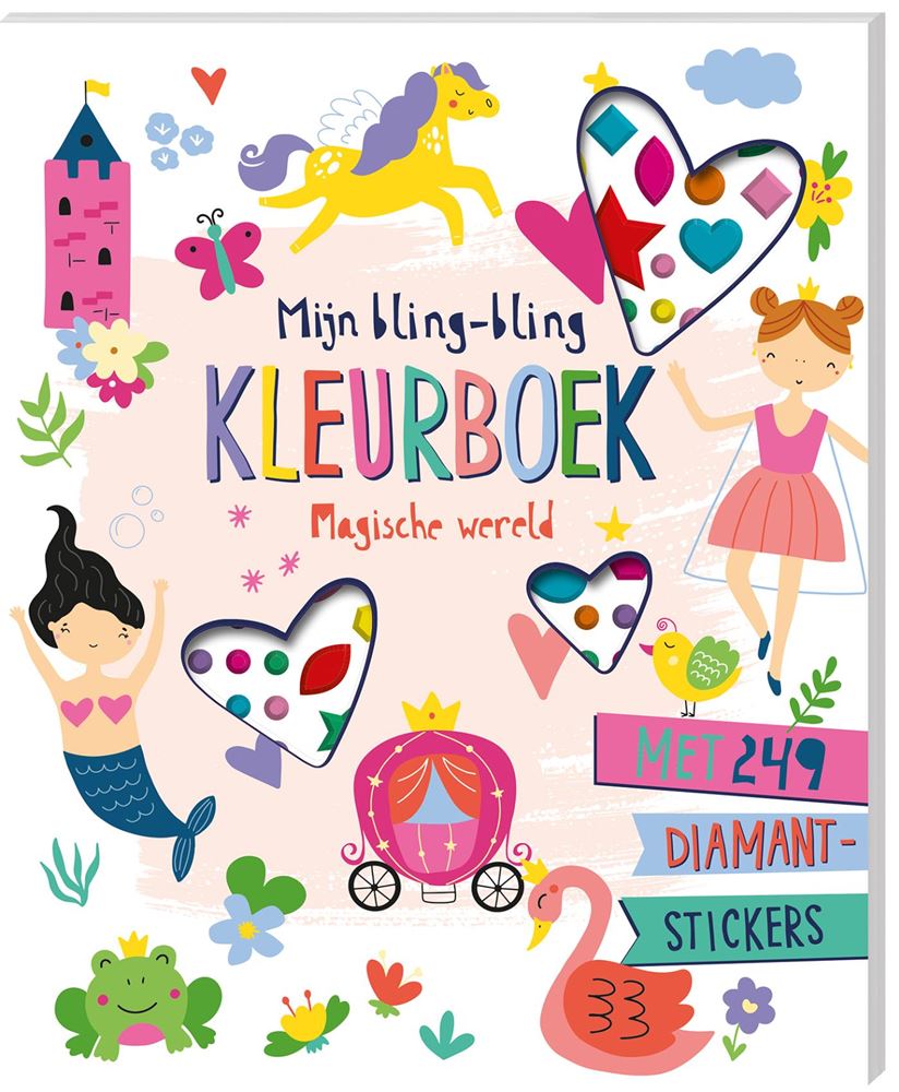Imagebooks Bling-Bling-Malbuch, magische Welt