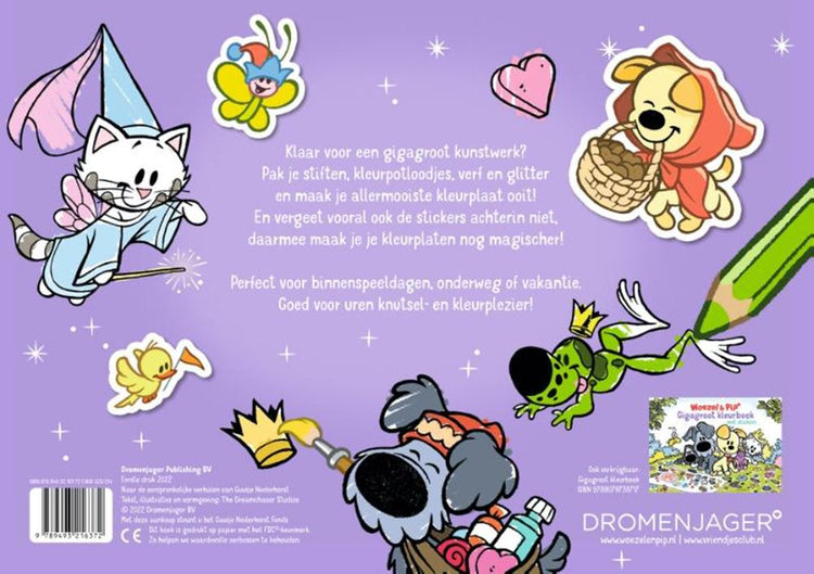 Woezel Pip: Riesen-Malbuch-Märchen