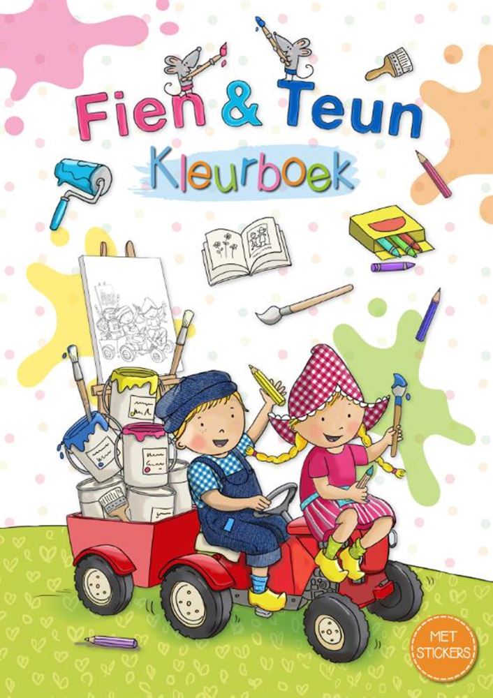 Malbuch „Fien Teun“ des WPG-Verlags