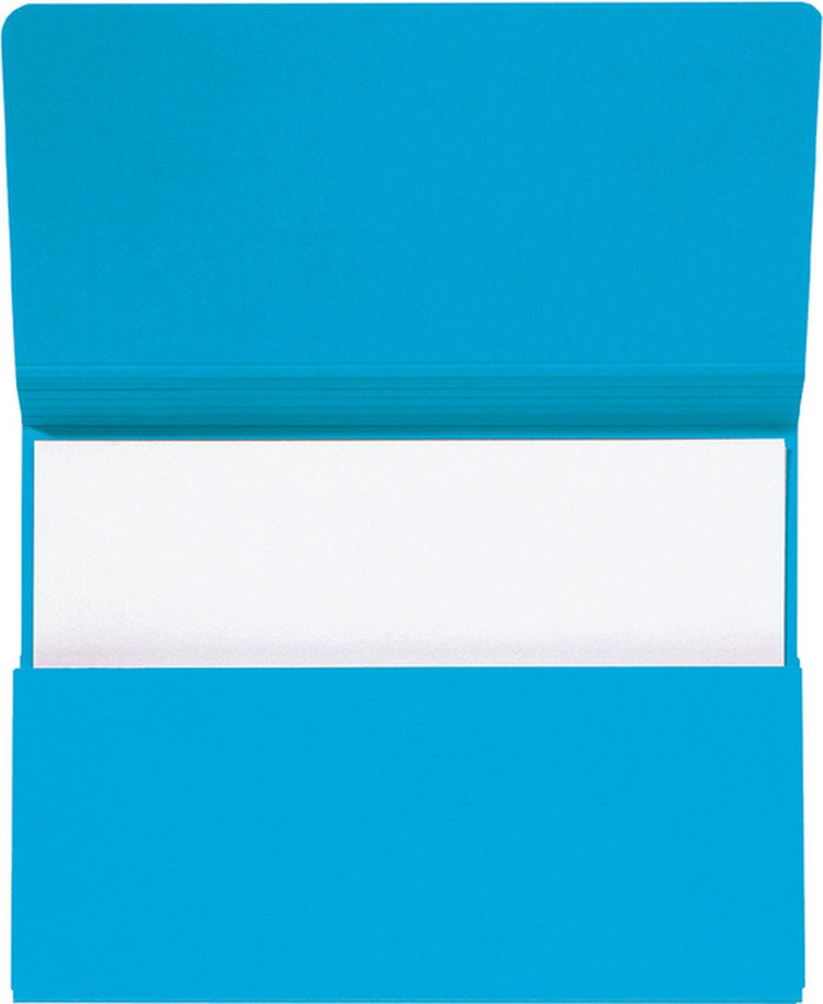 Jalema Taschenordner säurefrei Secolor 1-300 Blatt, blau, Folio (Packung à 10 Stück)