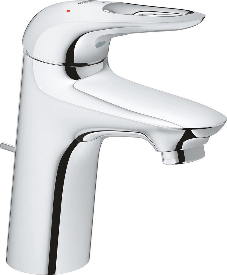 Grohe Eurostyle neue Waschtischarmatur – mittlerer Auslauf – mit ausziehbarem Ablaufgarnitur – wassersparend