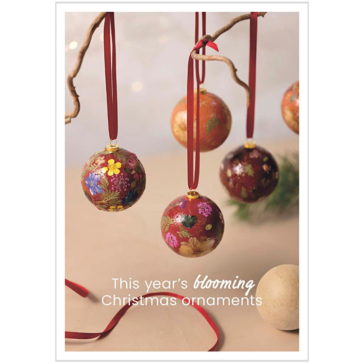 Creativ Firmenpostkarte, die beste Weihnachtskugel der Saison, A5, Blatt 14,8x21 cm, 1 Stück