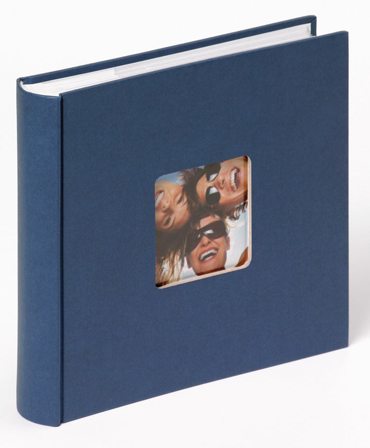 Walther me-116-l fun - Memo-Einsteckalbum - 200 Fotos 13 x 18 cm - blau