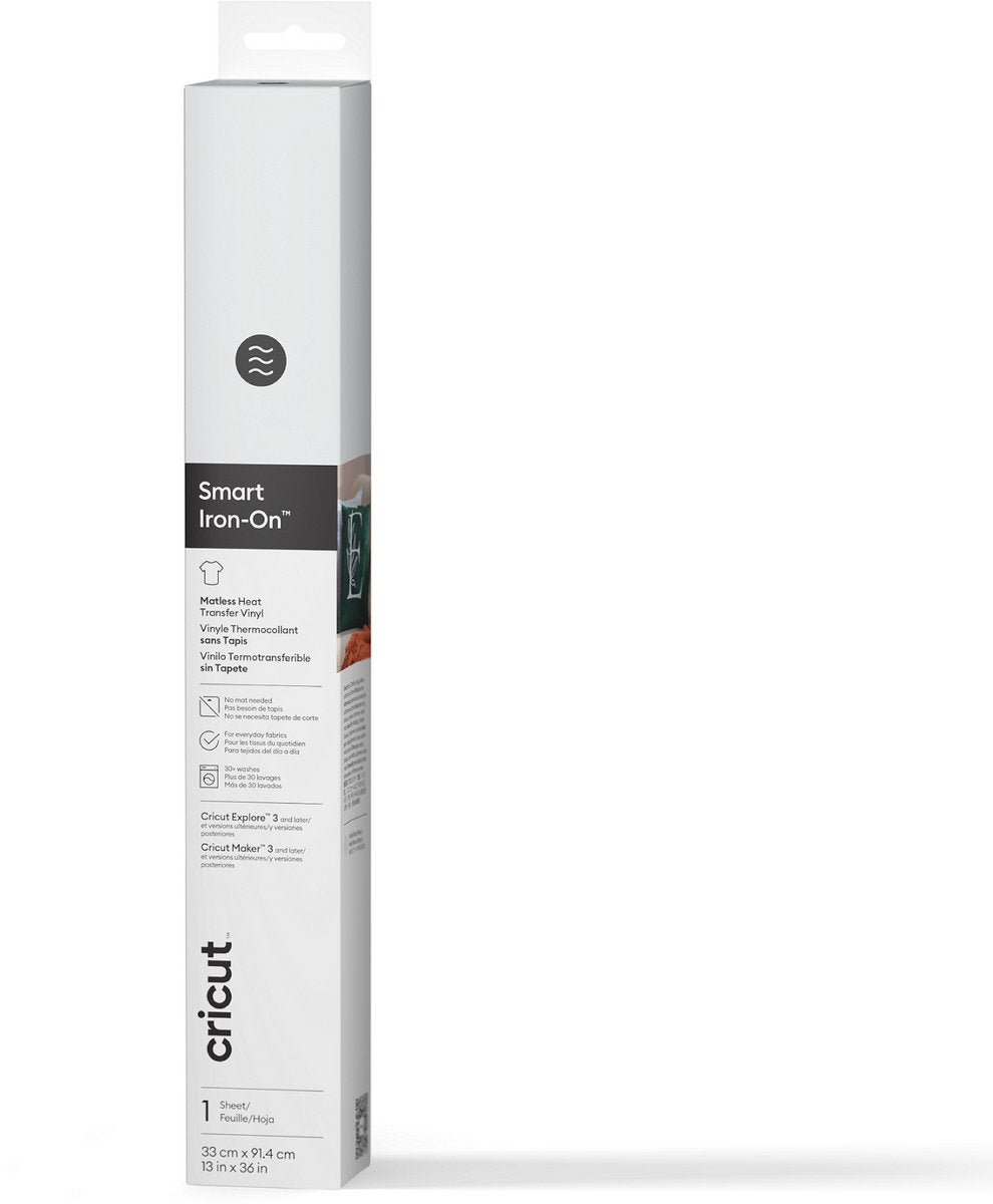 Cricut Smart zum Aufbügeln, 33 x 91 cm – weiß (1 Blatt)