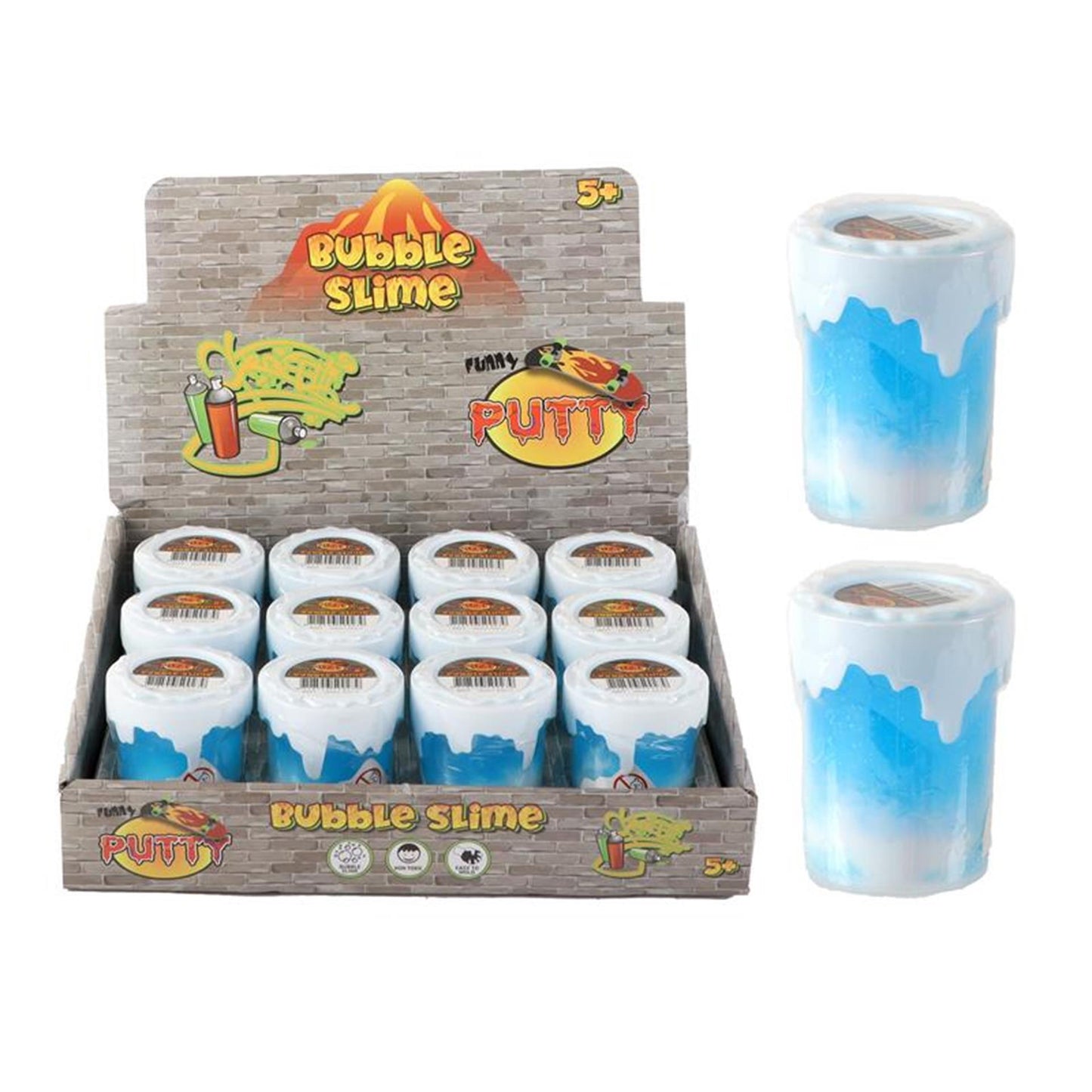 Slime Putty Bubble 2-farbig 70 Gramm