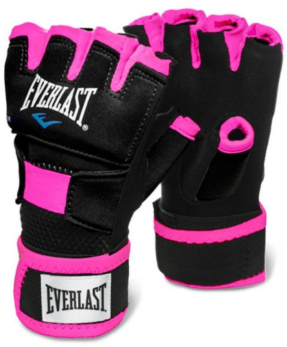Everlast Evergel Handbandagen, Schwarz Rosa S M