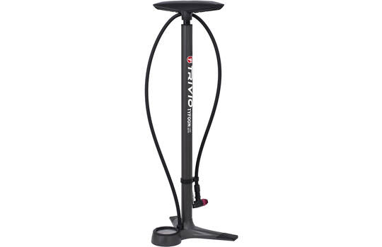 Trivio - Fahrradpumpe Typhoon Fahrradpumpe Hochdruck 14 bar 200 psi Aluminium