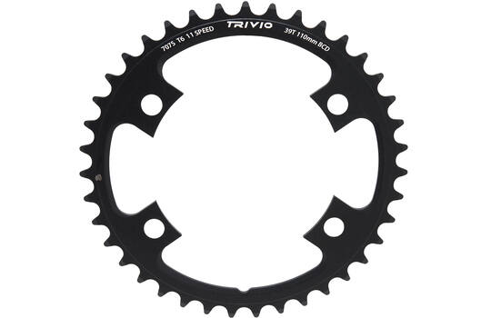 Trivio – Rennkettenblatt 39 Zähne, 11 Gänge, 110 BCD, 4-Arm-Shimano