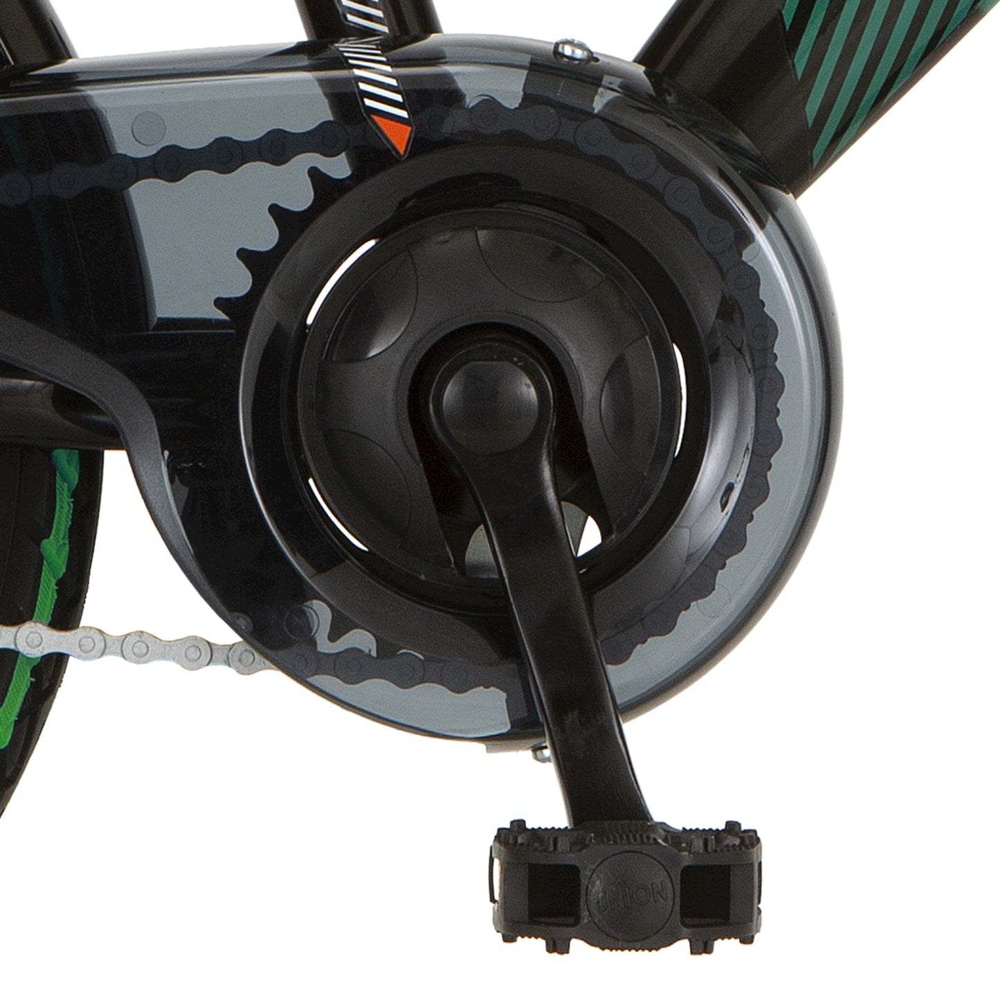 Alpina Crankkel 33T 114 Matt Schwarz mit Scheibe