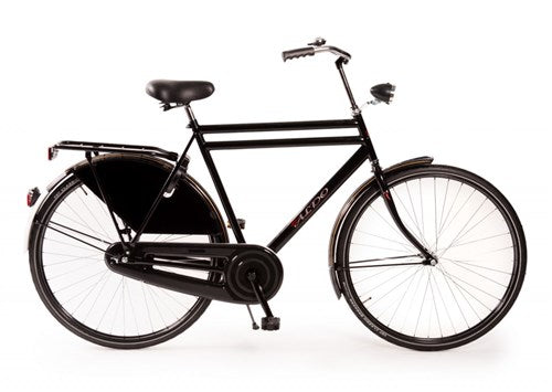 Aldo 28 Zoll OPA -Fahrrad Doppelrohr Black 65 cm