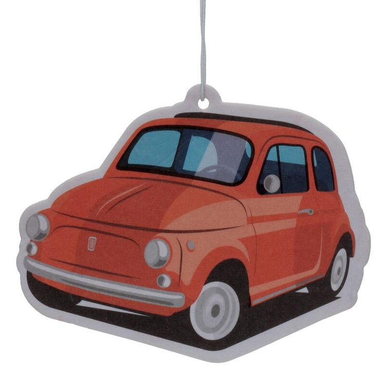 Orange - Retro Red Fiat 500 Lufterfrischer