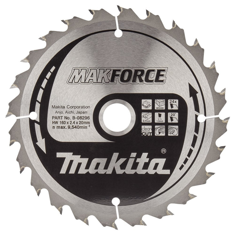 Makita Sägeholz 160x20x24t 20g - B-08296
