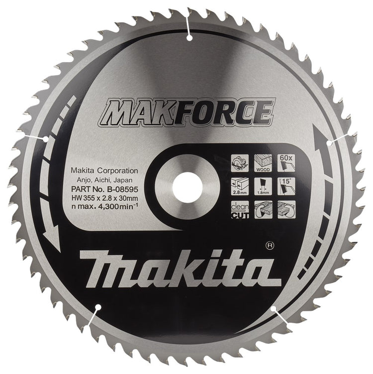 Makita Sägeholz 355x30x60t 15g - B-08595