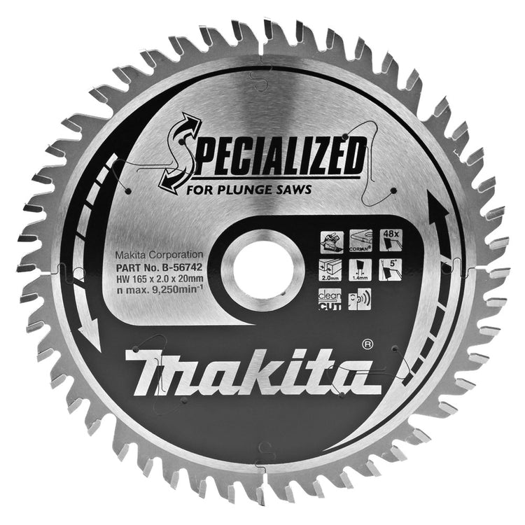 Makita Zubehör Sägeb Corian 165x20x2,0 48t 5g - B-56742 - B-56742