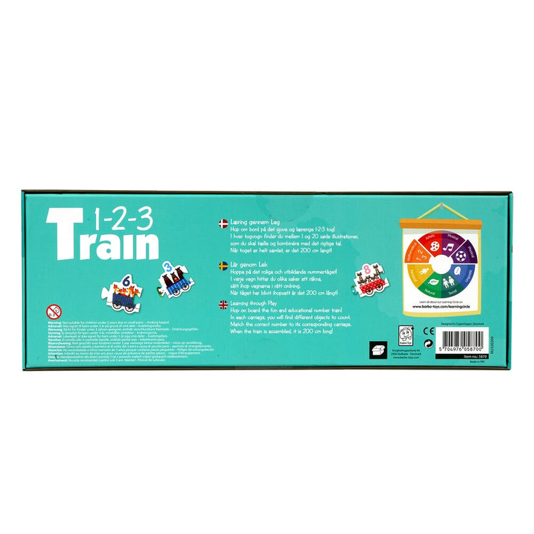 Barbo Toys Tier-Puzzle-Zug – 123 Barbotoys (5870)