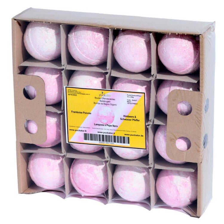 Sheabutterblasen Tablett - Himbeeren schwarzer Pfeffer