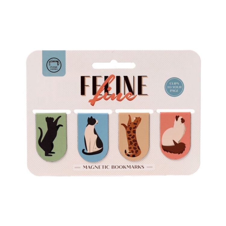 Katzes feines Katzen (neu) Magnetisches Lesezeichensatz