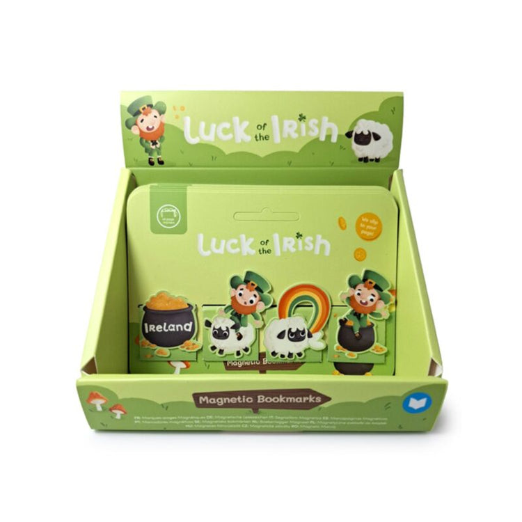 Luck of the Irish Irland magnetisches Lesezeichen-Set