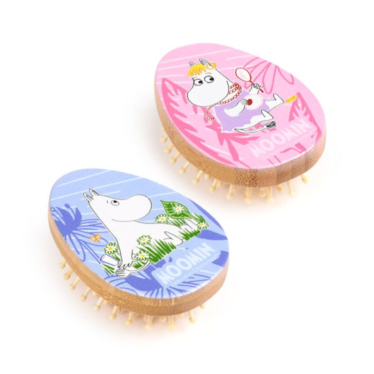 Moomin Tammi -Form Bambus Haarbürste
