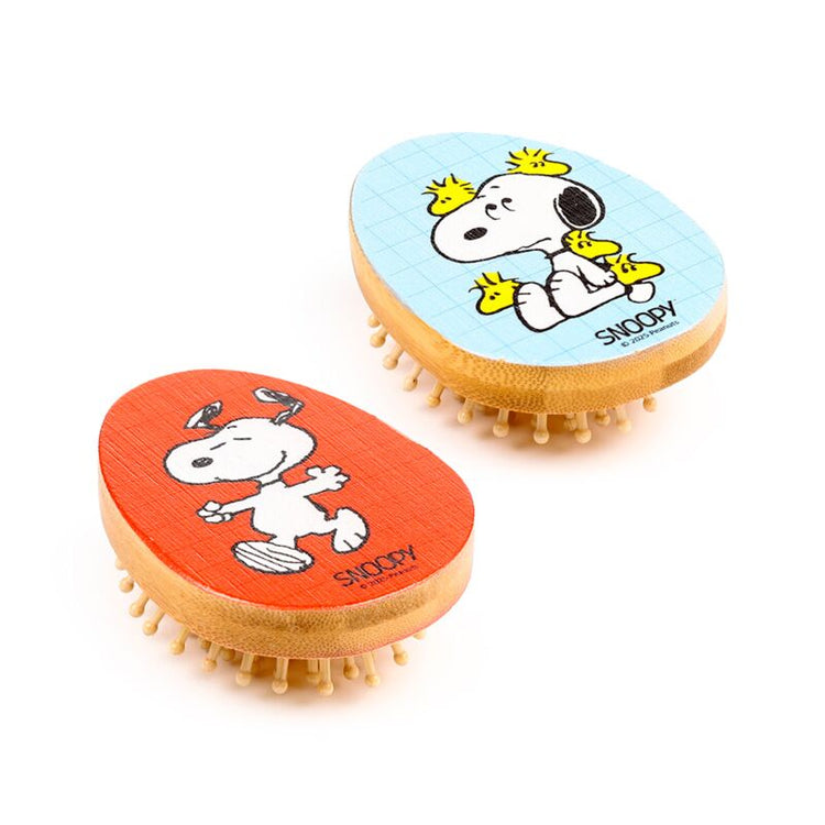 Peanuts Snoopy Woodstock Bambus-Haarbürste