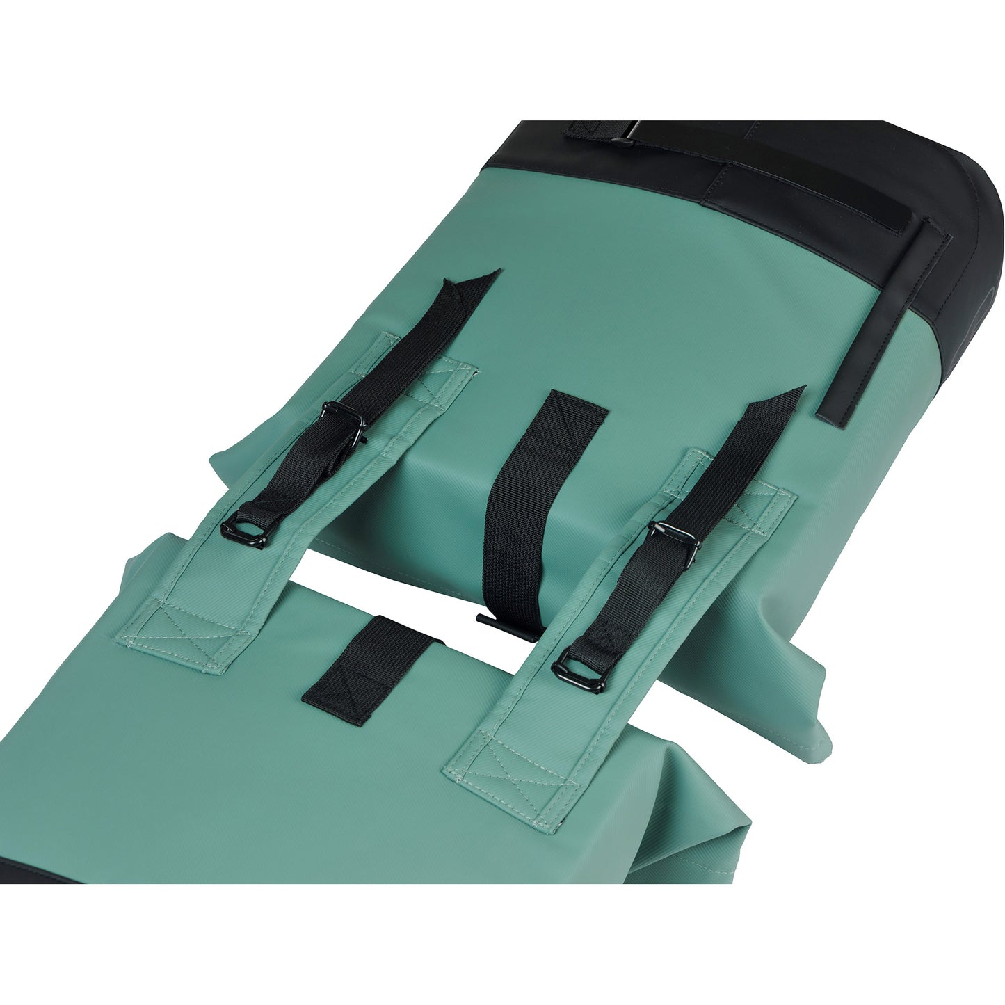 Basil Doppelte Fahrradtasche Cove 28-32l 14 x 29 x 36 cm - Grün Schwarz