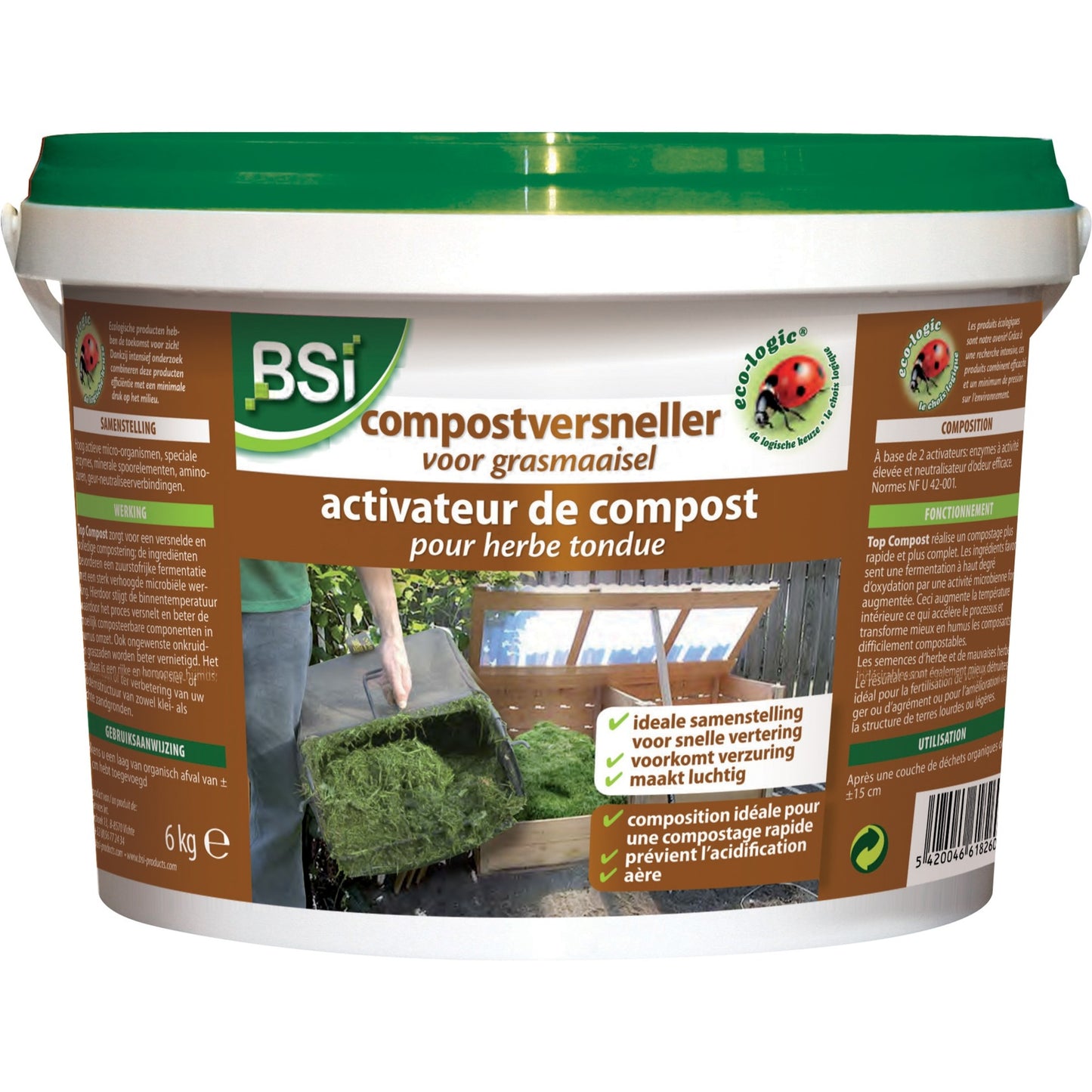 BSI Kompostbeschleuniger für Grasschnitt 6 kg