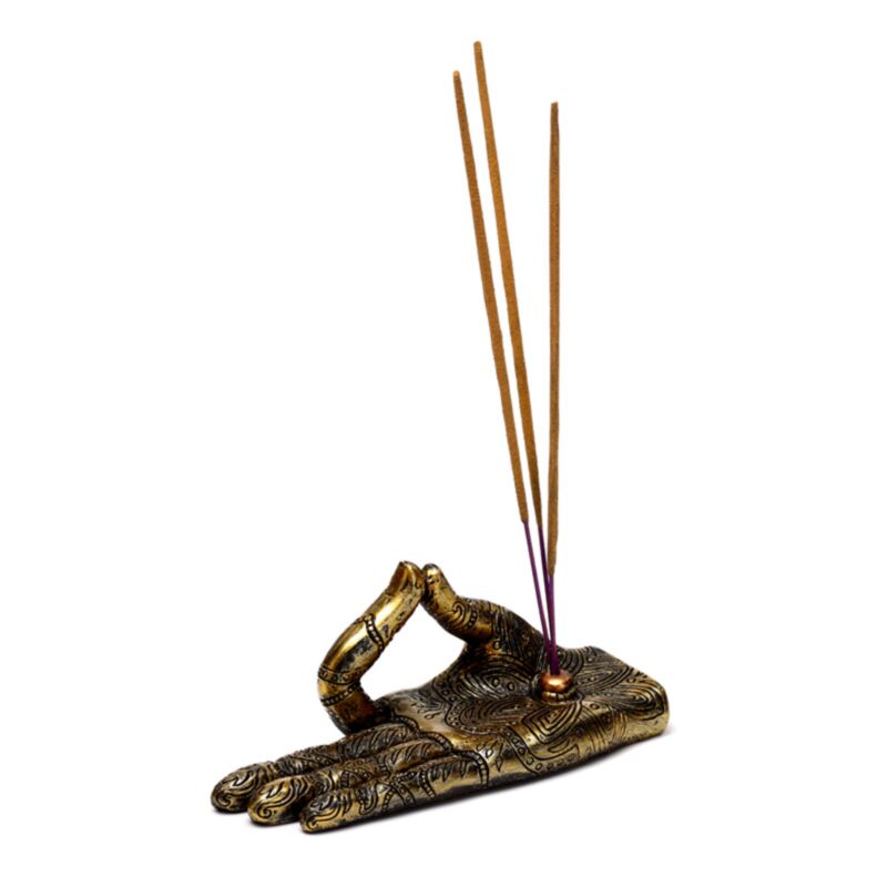 Henna Buddha Handrascher Halter