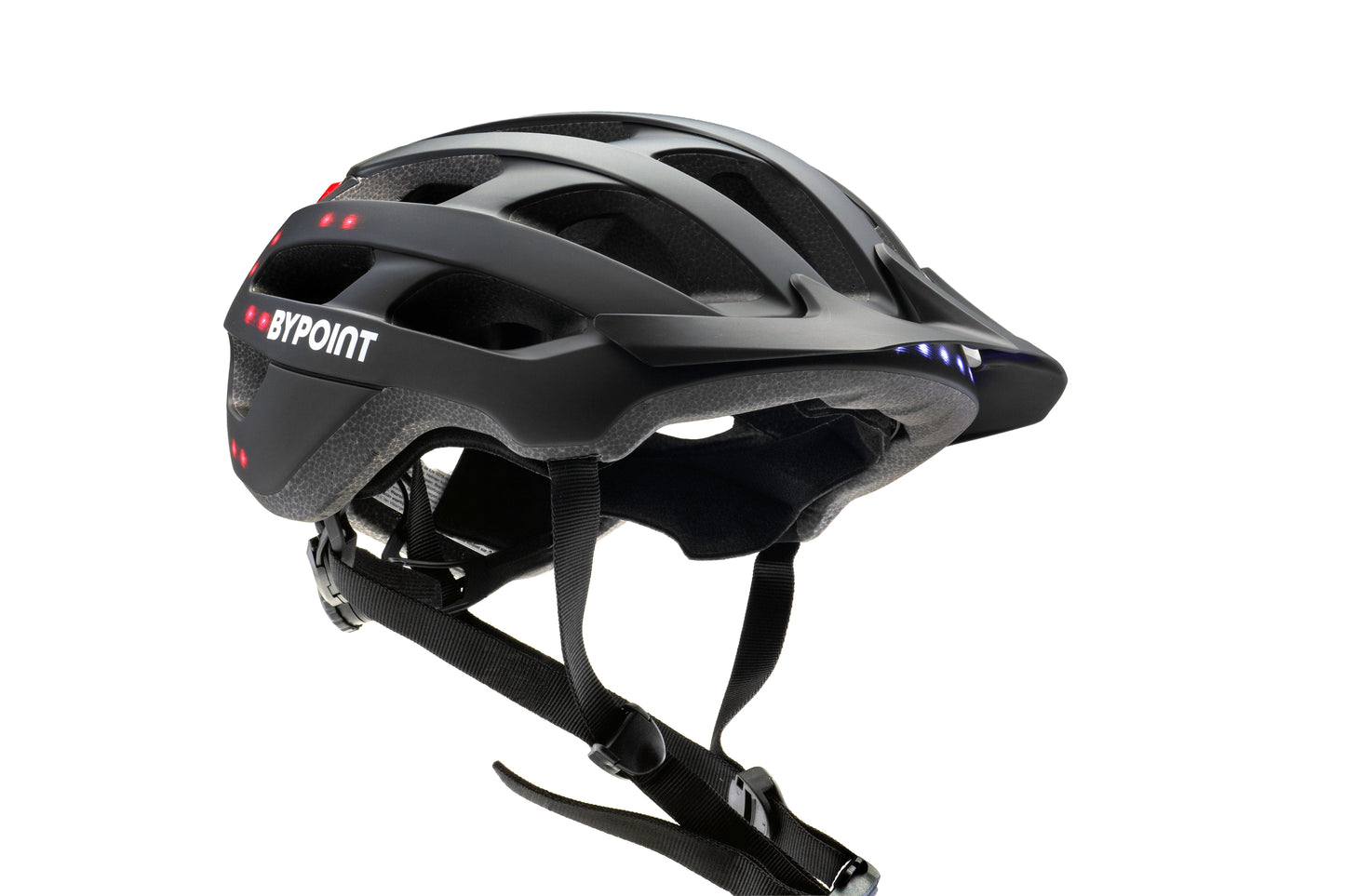 ByPoint-Helm S-Roter Fl 25 Matt Black M 54-58 cm