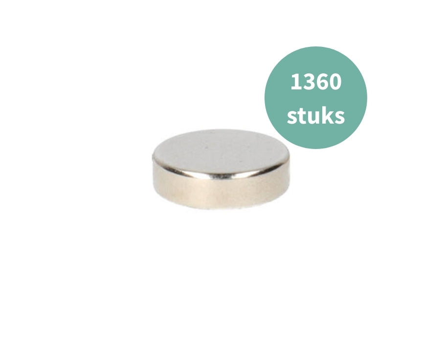 Sparen von Toper -Blockmagneten - 10 mm x 3mm - N48 - 1360st.