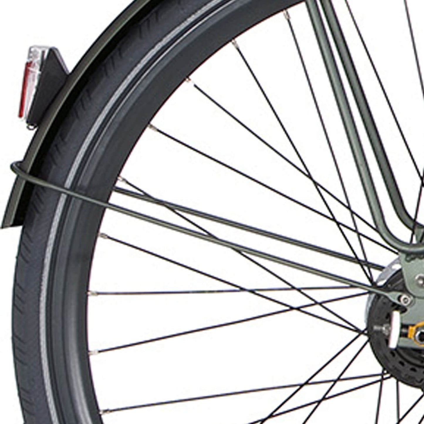 Cortina Fender Rod hinten 28 Speed Matt Titanic Green