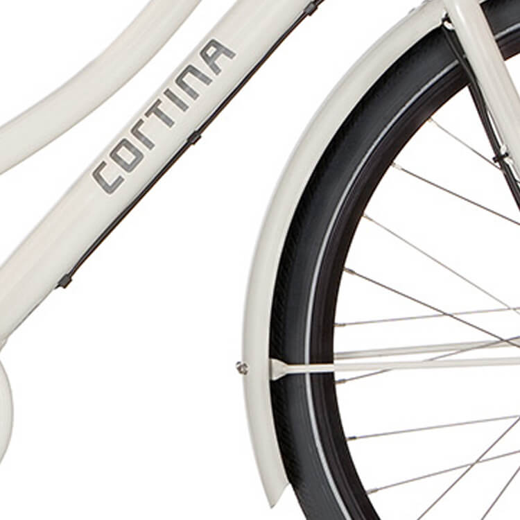 Cortina Fender für 28 U1 E-U1 White Shadow