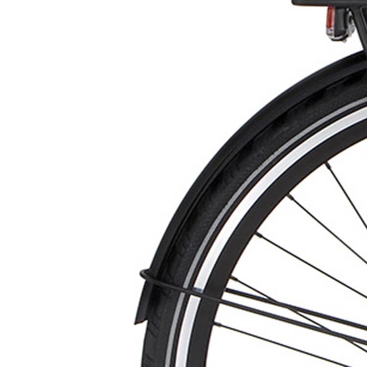 Cortina Fender hinter 28 Speed Jet Black Matt