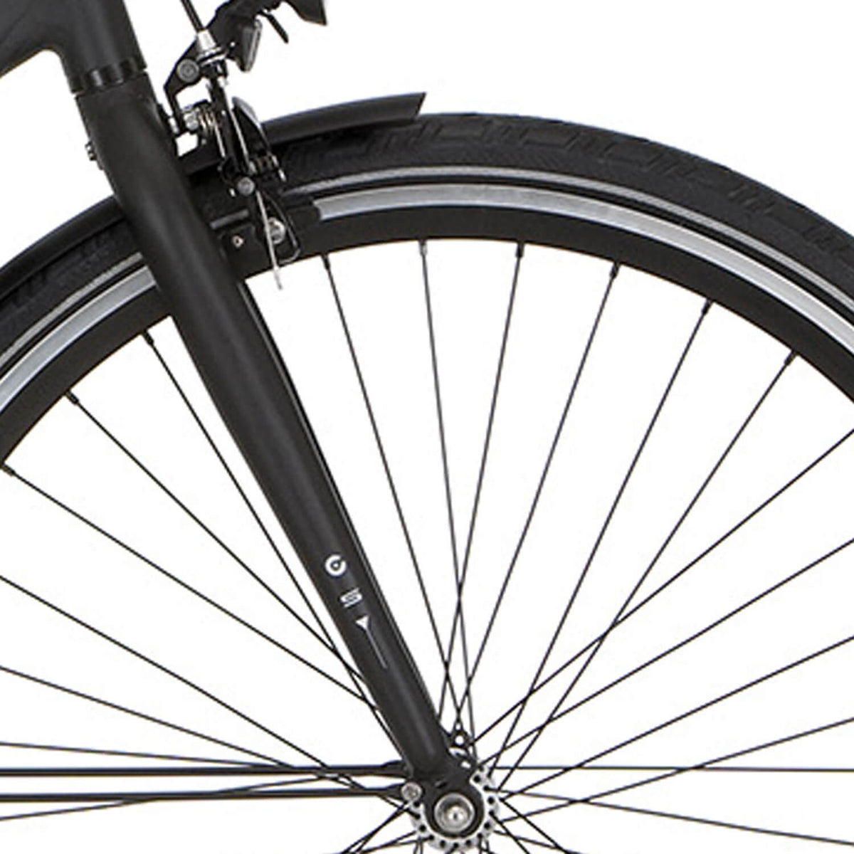 Cortina Fork Speed Jet Black Matt
