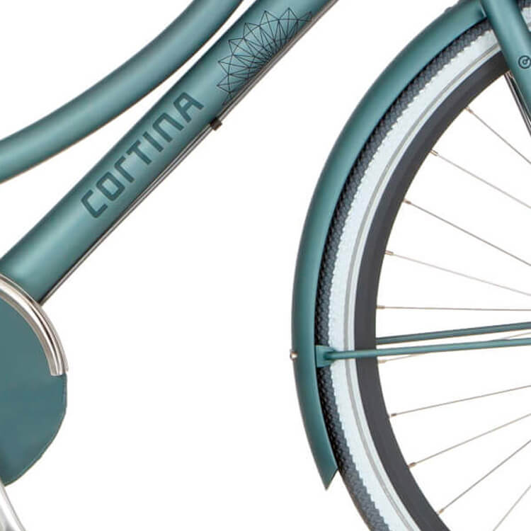 Cortina Fender für 28 U4 Opal Green Matt