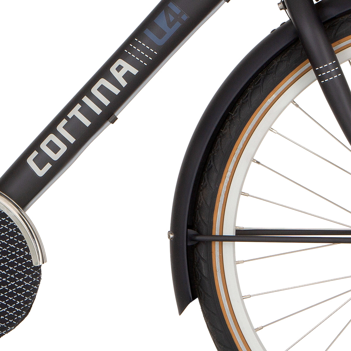 Cortina Fender für 26 u4 dunkelgraue Matt