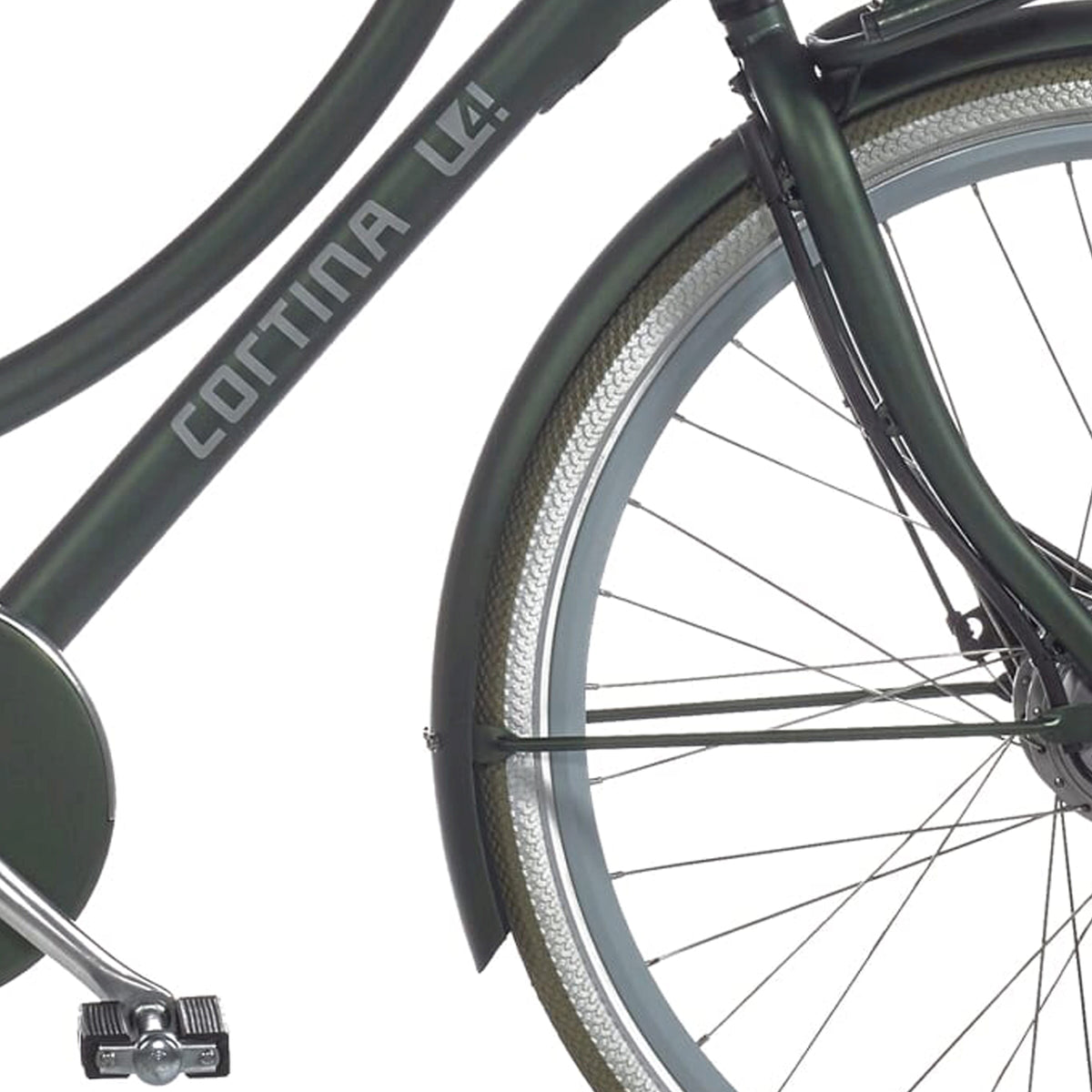 Cortina Fender für 28 E-U4 Hunter Green Matt