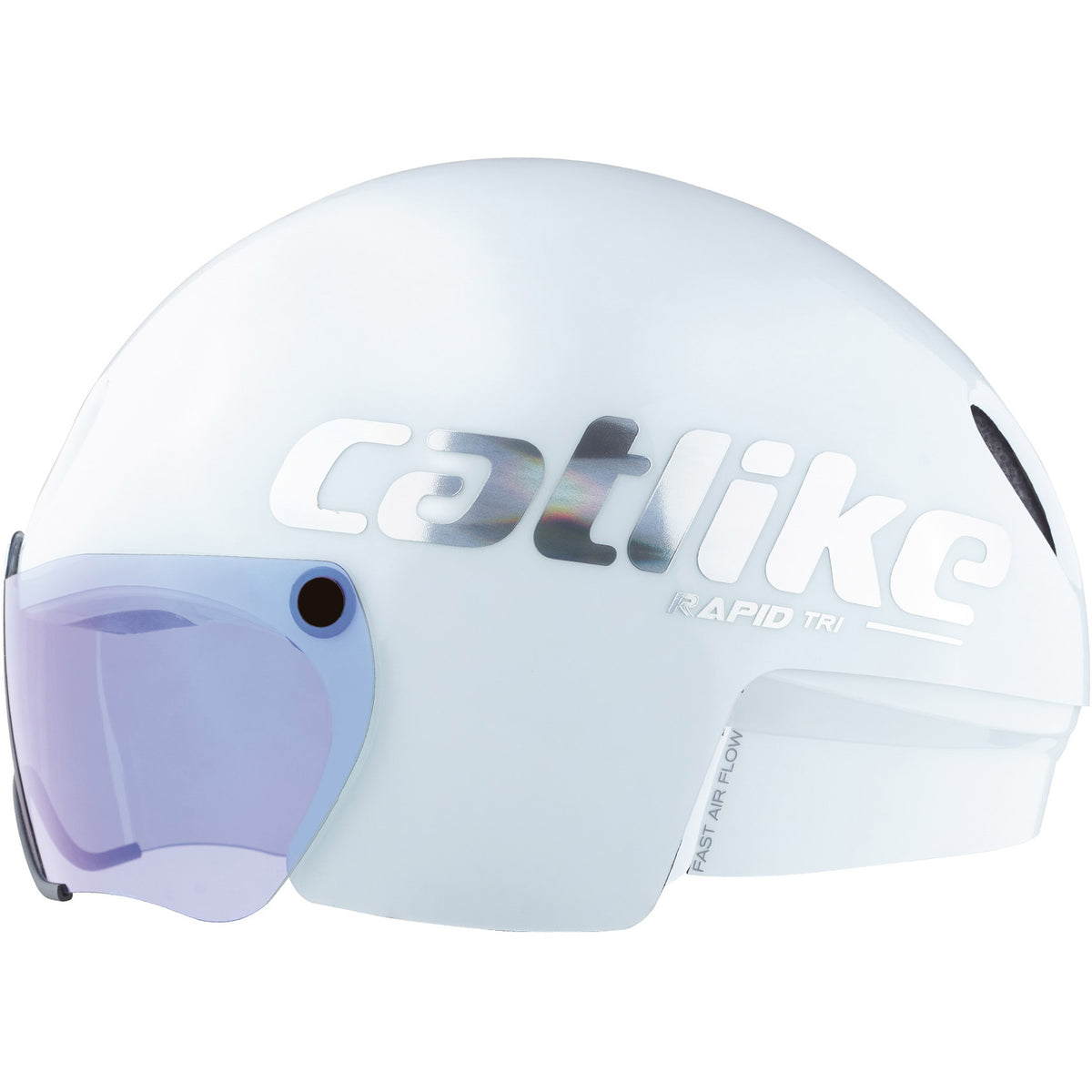 Buzaglo Zeitfahrhelm Rapid Tri Größe L 58-60 cm Weiß