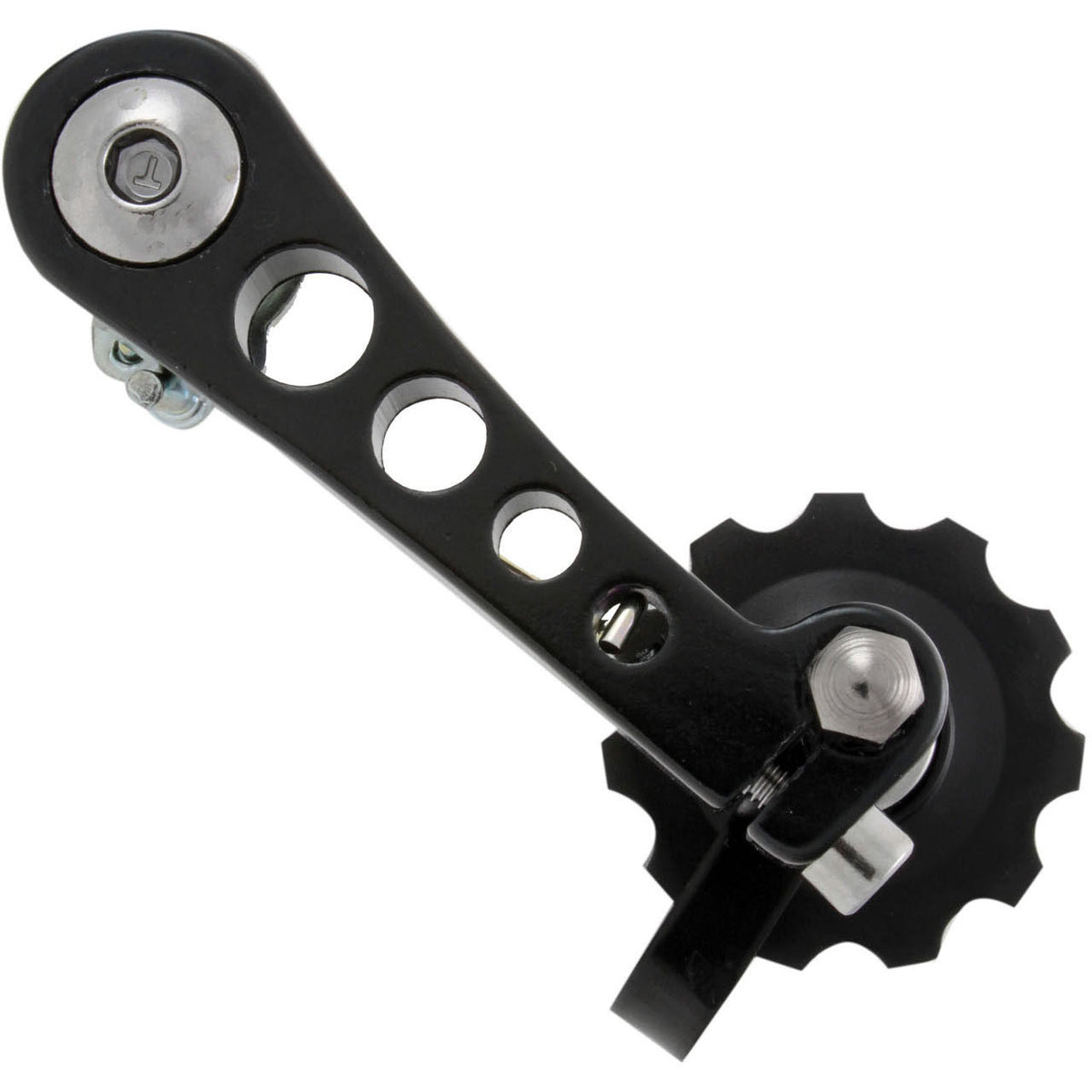 Kettenspanner Aluminium 68mm schwarz BMX Dirt Single Speed