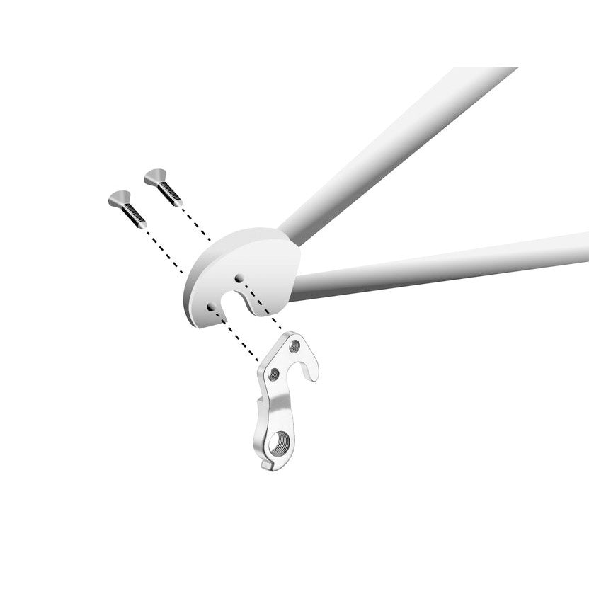 Schaltauge GH-138 55,4 mm silber