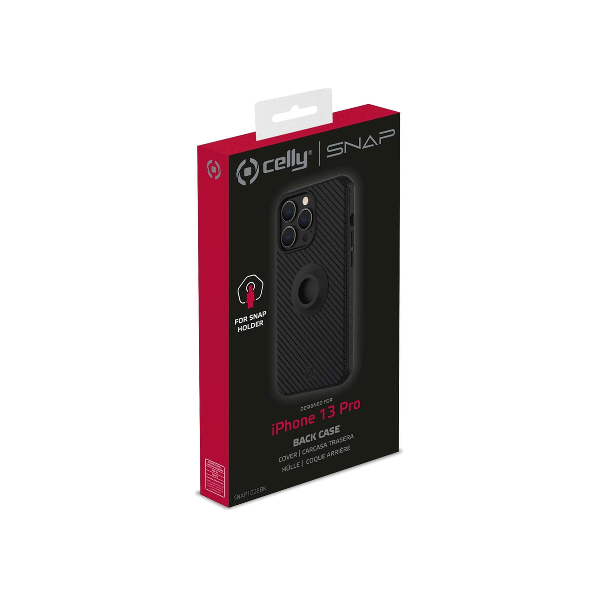 Celly Snap iPhone 13 Cover für den Telefonhalter