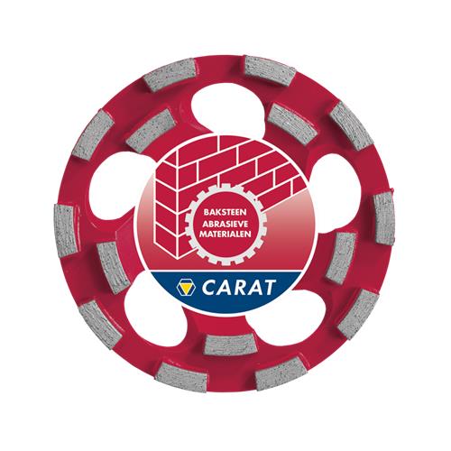 Carat Schleifkopf ø125 cubd Master Ziegel
