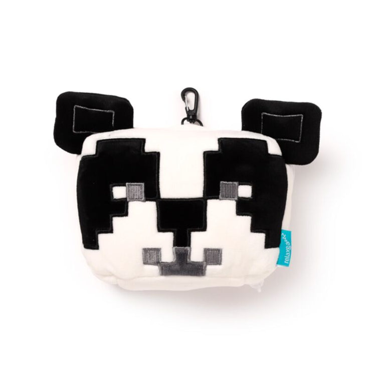 Entspannung Minecraft Panda rund um Reisekissen Schlafmaske