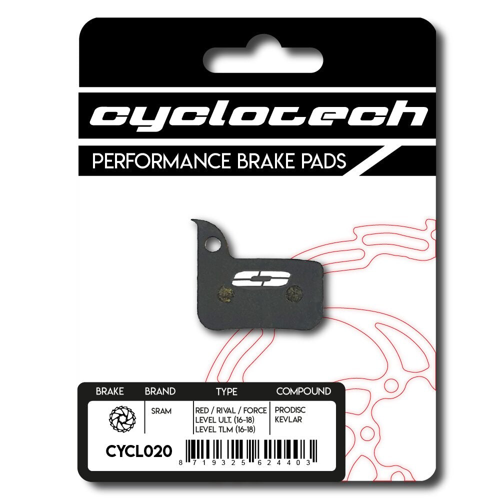 Cyclo Tech Scheibenbremsbelag Prodisc Kevlar Sram Red Rival
