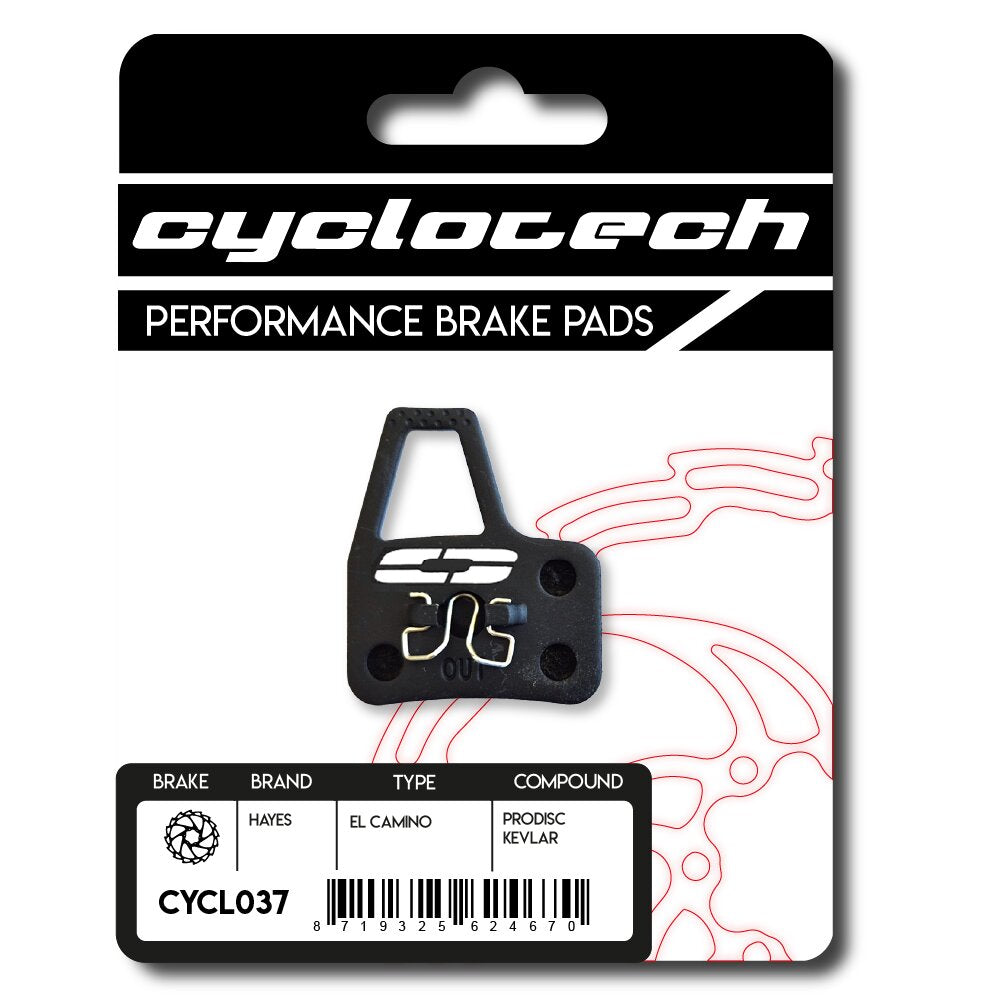 Cyclo Tech Scheibenbremsbelag Prodisc Kevlar Hayes El Camino