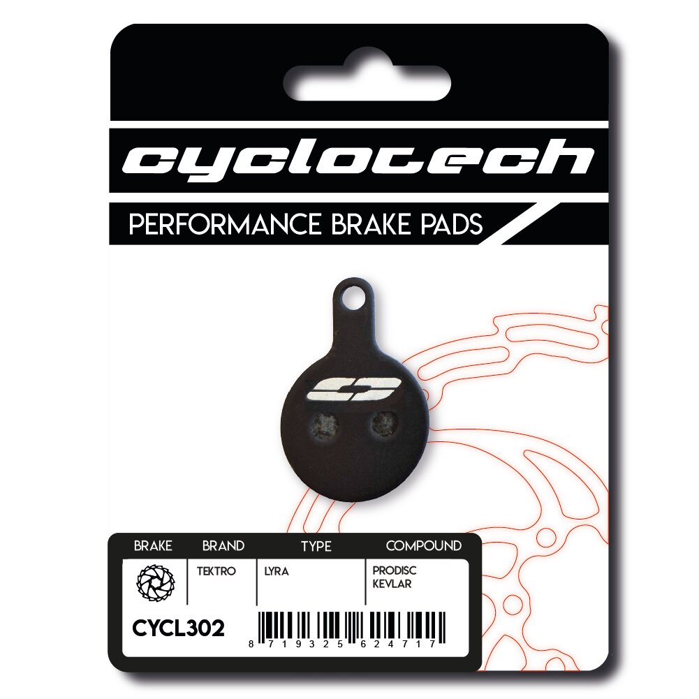 Cyclo Tech Scheibenbremsbelag Prodisc Kevlar Tektro Lyra