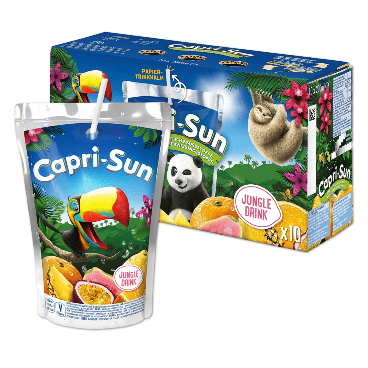 Capri-Sonne Capri-Sonne Dschungelgetränk (d) 200ml (4x 10 Stück)