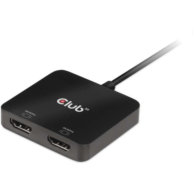 Club 3D USB-C (männlich) zu Dual HDMI (weiblich) 4K 60 Hz Mst H.