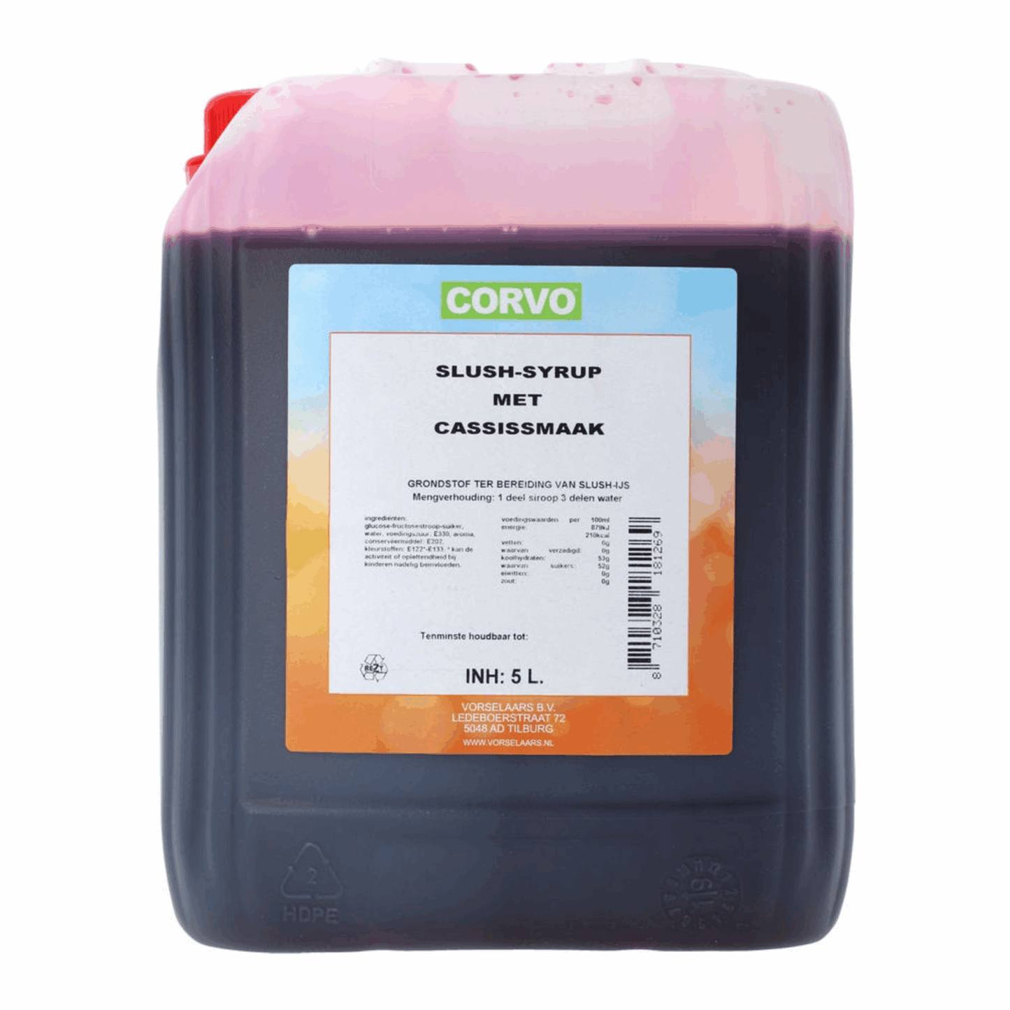 Corvo Slush Sirup Cassis (5 Liter)