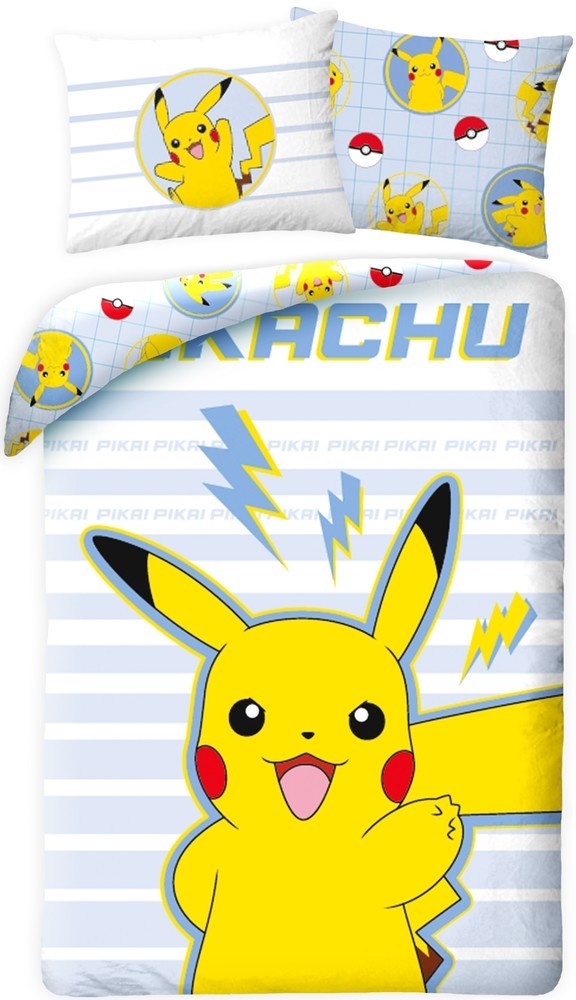 Pokemon-Bettdecke Pokemon (pok-643): 140 x 200 70 x 90 cm