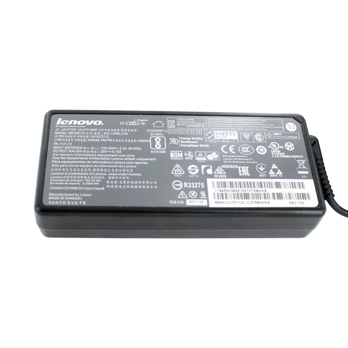 Lenovo -Laptop -Adapter 135W